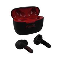 Flow Earbuds Coca-Cola - Fones de ouvido TWS Preto - LIC COCA-COLA