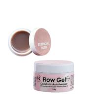 Flow Gel Autonivelante Essencial Nude 14g Majestic Nails Flow Gel Autonivelante Essencial Nude 14g Majestic Nails