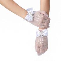 Flower Girls Dress Gloves Ever Fairy Princess Wedding