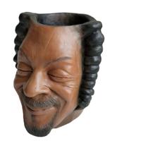 Flowerpot Creative Resin Face Smiling Character 11 cm Flowerpot Creative Resin Face Smiling Character 11 cm