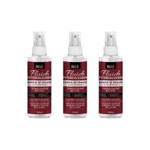 Fluido 120Ml Potenc Termo Ativo Bio Soft - Kit Com 3Un