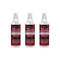 Fluido 120Ml Potenc Termo Ativo Bio Soft - Kit Com 3Un