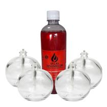Fluido 500ml Buffet Recepção 4 Vela Lamparinas 100ml Redonda Fluido 500ml Buffet Recepção 4 Vela Lamparinas 100ml Redonda