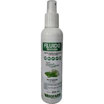 Fluido Contra Dores Musculares e Articulares Com Mentol e Cânfora para Animais - 200mL - Biofarm