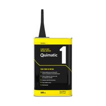 Fluido De Corte Quimatic Nº1 500ml AF1 Tapmatic Lubrificante Refrigerante Para Furação Rosqueamento Usinagem Torneamento Fresamento Metais Aço Inox