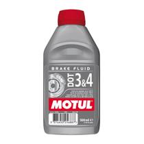 Fluido De Freio DOT 3 e 4 500ml Brake Fluid Motul