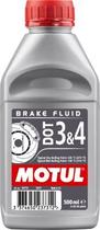 Fluido de freio motul brake fluid dot 3 e 4 500ml