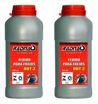 Fluido De Freio Radnaq Dot3 500ml - 02 Unidades Fluido De Freio Radnaq Dot3 500ml - 02 Unidades