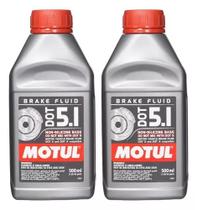 FLUIDO DE FREIO SINTÉTICO DOT 5.1 MOTUL 2 unidades 1 litro