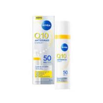 Fluido Diário Nivea Q10 Antissinais FPS50 Glycostop 40ml Fluido Diário Nivea Q10 Antissinais FPS50 Glycostop 40ml