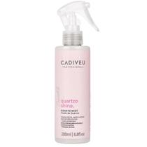 Fluido Leave-in Cadiveu Quartzo Shine 200ML Desembaraça Controla Frizz Protege do Calor e Dá Brilho