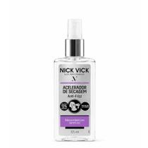 Fluído liso extremo acelerador de secagem 125ml nick vick Fluído liso extremo acelerador de secagem 125ml nick vick