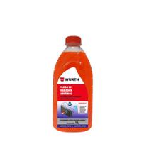 Fluido para Radiador Orgânico Laranja 1L Pronto para Uso Kit com 12 unidades Wurth 0893556012 Kit