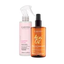Fluído Quartzo Shine Mist Cadiveu 200ml +Óleo de Açaí 60ml