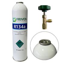 Fluido R134a Lata 750g Ar Automotivo Geladeira E Válvula