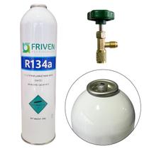 Fluido R134a Lata 950g Ar Automotivo Geladeira E Válvula