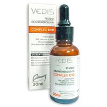Fluido Rejuvenescedor Facial C10 com Vitamina C 30ml Vedis