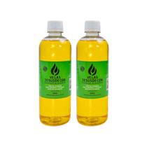 Fluídos Citronela 500ml Espanta Mosquito Insetos Para Vela Lamparina - 2 Unidades