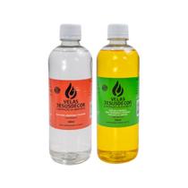 Fluídos Para Vela Lamparina 500ml 120 Horas Alto Rendimento