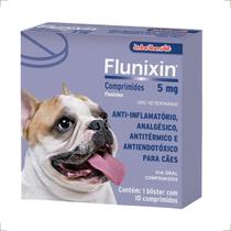 Flunixin 5mg Anti-Inflamatório Chemitec Cães - 10 Comprimidos