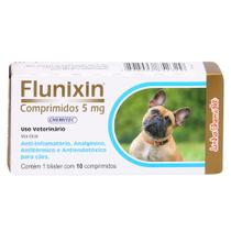 Flunixin 5mg Chemitec c/ 10 Comprimidos Flunixin 5mg Chemitec c/ 10 Comprimidos