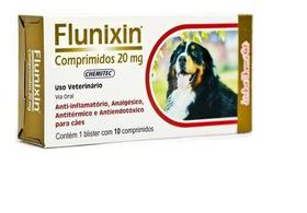 Flunixin anti-inflamatório 20mg 10 comp - flunixina - chemitec
