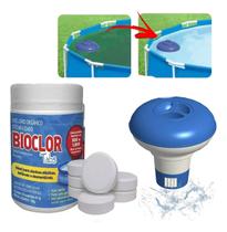 Flutuador + Cloro Orgânico Piscina Plástica 50 Pastilhas Flutuador + Cloro Orgânico Piscina Plástica 50 Pastilhas
