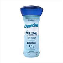 Flutuador Com Pastilha Tri-cloro Para Piscina 1,6kg Domclor Flutuador Com Pastilha Tri-cloro Para Piscina 1,6kg Domclor