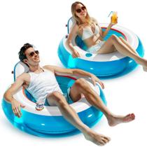 Flutuador Inflável QPAU 44" com Porta-copos