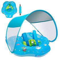 Flutuador para Bebê Foxgor com Toldo UPF50+ Antiviroteio 3-36M Flutuador para Bebê Foxgor com Toldo UPF50+ Antiviroteio 3-36M