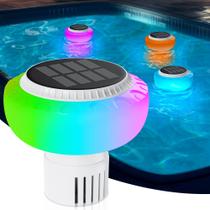 Flutuador Solar para Piscina com Clorador Fussion - Tomadas Ajustáveis