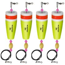 Flutuadores de pesca THKFISH Popping Cork Trout Saltwater 4 unidades Flutuadores de pesca THKFISH Popping Cork Trout Saltwater 4 unidades