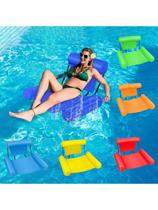 Flutuadores infláveis de piscina multiúso, rede de água, brinquedos flutuantes, tamanho adulto