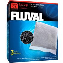 Fluval C3 Carbono Pacote com 3 Mídias Ativadas para Filtro