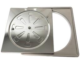 Flux Hidro Grelha Inox Abre e Fecha 15cm Raf-15