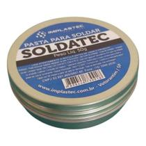 Fluxo De Solda Em Pasta Soldatec Bga Implastec 50g Amarela Fluxo De Solda Em Pasta Soldatec Bga Implastec 50g Amarela