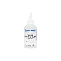 Fluxo De Solda Liquido No Clean 110ml Incolor Implastec