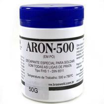 Fluxo Decapante para soldas de prata Aron-500 50g Pó - Bras Weld