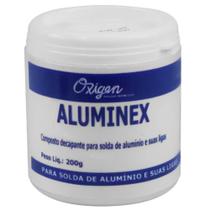 Fluxo para Solda Aluminex Oxigen ALUMINEX200 - 200g Fluxo para Solda Aluminex Oxigen ALUMINEX200 - 200g