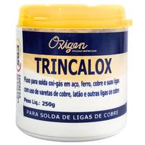 Fluxo Para Solda Trincalox Em Pó 250Gr Oxigen Fluxo Para Solda Trincalox Em Pó 250Gr Oxigen