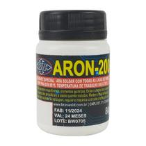 Fluxo Solda Prata 80g Aron 200