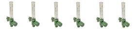 Fluxometro Eco Anodizado Verde Para Rede De Oxigenio - 6 Und