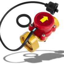 Fluxostato Sensor De Fluxo Para Pressurizador Komeco Tp80 e Tp120 Agua quente até 80 Fluxostato Sensor De Fluxo Para Pressurizador Komeco Tp80 e Tp120 Agua quente até 80