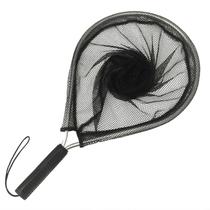 Fly Pesca Landing Net com alça resistente à corrosão, malha sem nós, presente para amigos e família