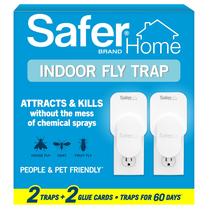 Fly Trap Safer SH502-2SR Indoor 74m² 2 armadilhas e 2 cartões de cola