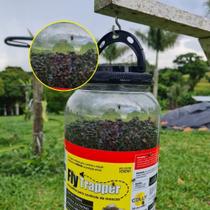 Fly Trapper Atrativa com Refil Atrativo 250g Uso Externo Coletores de moscas Fly Trap Coleagró