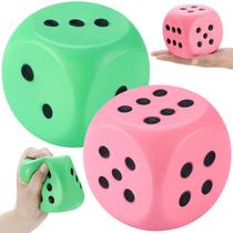 Foam Dice Zomiboo Giant de 6 lados para bolas de estresse em sala de aula