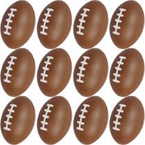 Foam Football AnaPoliz Mini, 8 cm, pacote com 12 peças, lembrancinhas para crianças