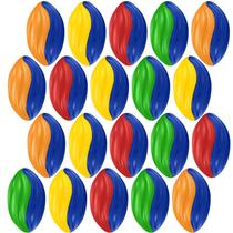 Foam Football Jerify Mini de 7 polegadas para festas infantis, pacote com 20