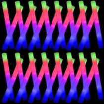 Foam Glow Sticks Taotuo 102 unidades LED Glow in the Dark Party Foam Glow Sticks Taotuo 102 unidades LED Glow in the Dark Party
